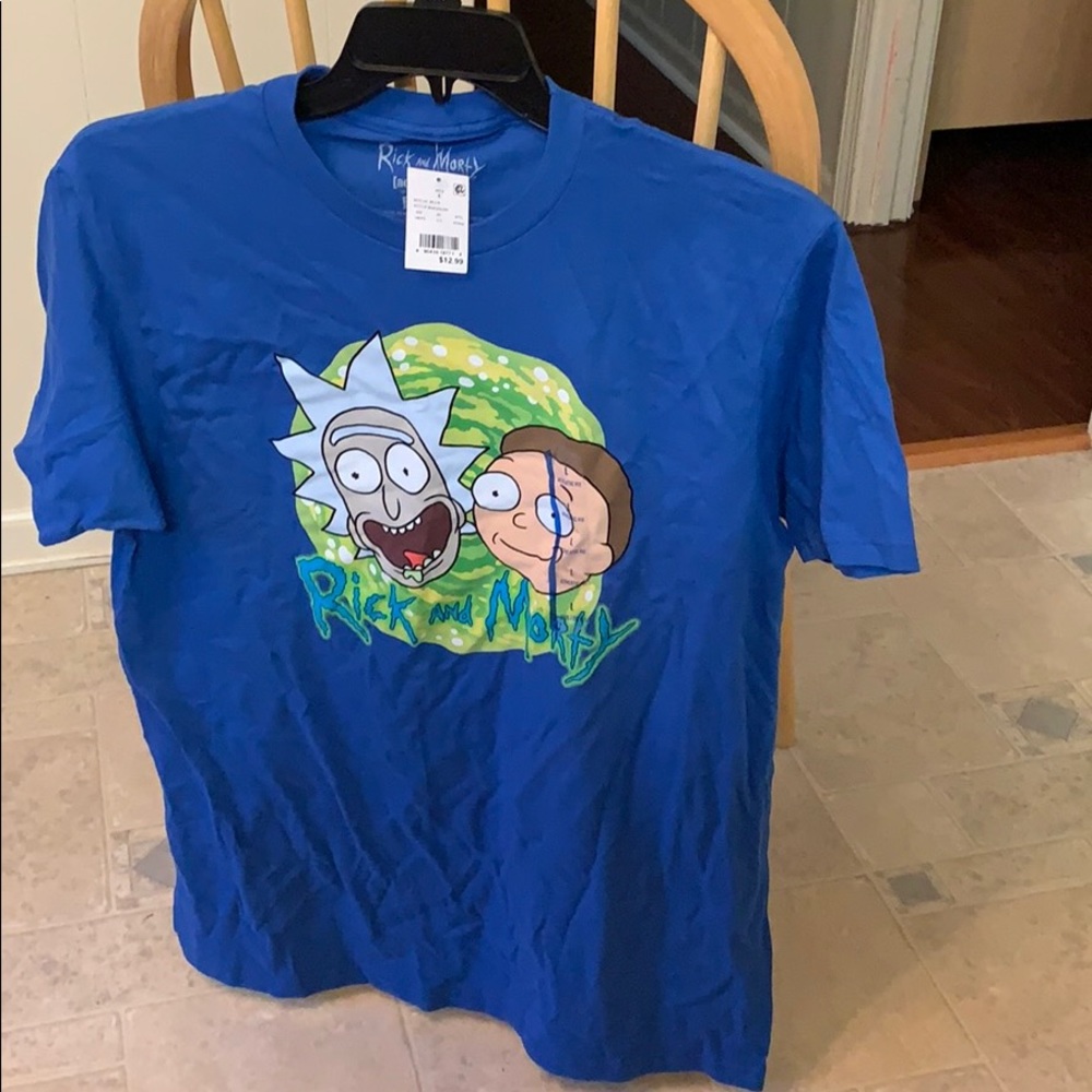 Clearance/final price Rick and morty t shirt